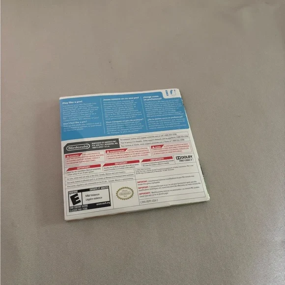 Nintendo Wii Sports Game White Iconic Sports Experience